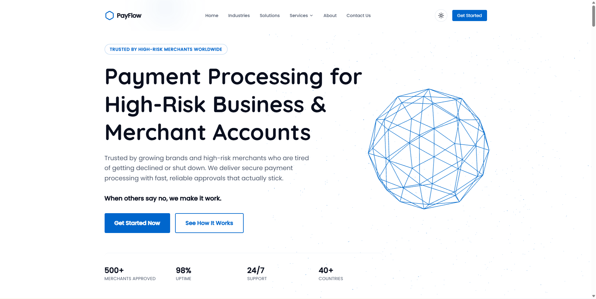 PayFlow - High-Risk Payments